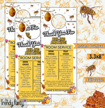 Load image into Gallery viewer, Bee Staff Appreciation Door Hanger | Room Service