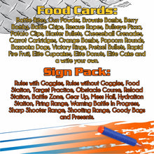 Load image into Gallery viewer, Nerf Themed Birthday Party Mega Decoration Pack