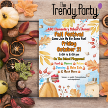 Load image into Gallery viewer, Fall Festival Flyer