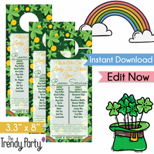 Load image into Gallery viewer, St. Patrick's Day Staff Appreciation Door Hanger | Room Service