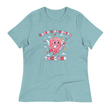 Load image into Gallery viewer, Cupid's Favorite Teacher Women's Relaxed T-Shirt