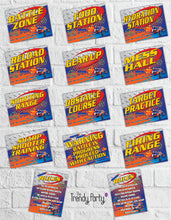 Load image into Gallery viewer, Nerf Themed Birthday Party Mega Decoration Pack