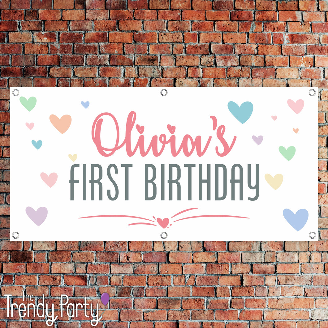 Sweetheart Birthday Banner